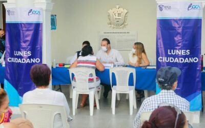 Atiende Alcalde Juan Manuel Unánue personalmente a los boqueños en el Lunes Ciudadano
