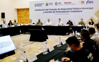 Encabeza Alcalde JM Unánue la instalación del Consejo de Seguridad Pública Municipal y Comité de Participación Ciudadana de Boca del Río