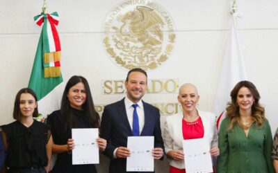Asiste Alcalde Juan Manuel Unánue al Senado de la República para la firma de la Declaración de Venecia