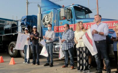 Alcalde JM Unánue y Melina Rivera dan banderazo a la Campaña “Café con Causa”