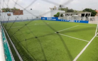 Unidad deportiva Adalberto Tejeda, lista para que boqueños y boqueñas puedan disfrutarla: alcalde JM Unánue