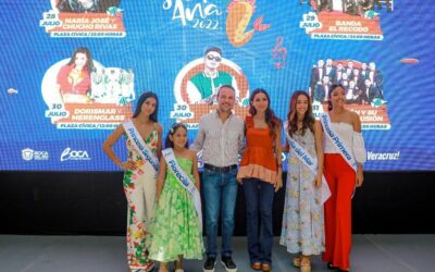Presenta Alcalde JM Unánue el programa de las Fiestas de Santa Ana 2022
