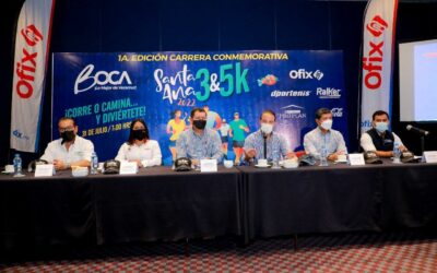 Anuncia Alcalde JM Unánue Carrera Conmemorativa 3k y 5k Santa Ana 2022