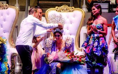 Alcalde JM Unánue corona a la Doncella del Mar en el regreso de las fiestas de Santa Ana