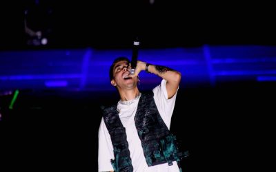 Mario Bautista puso a cantar a Boca del Río en las Fiestas de Santa Ana 2022