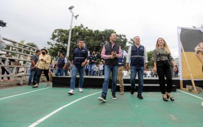 Cumple Alcalde JM Unánue Abascal con rehabilitación de la Unidad Deportiva Manuel Canales