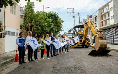 Alcalde JM Unánue continúa mejorando la infraestructura hidráulica del Virginia
