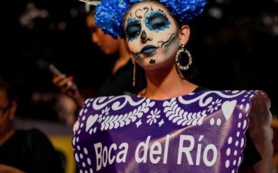 Concluyen con éxito festividades del Día de Muertos en Boca del Río