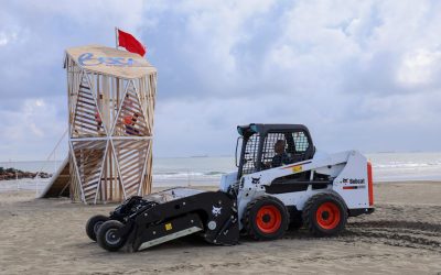 Alcalde JM Unánue pone en marcha un limpia playas para mejorar labores de limpieza en estas zonas del municipio