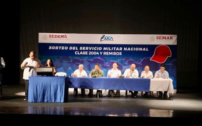Se realizó con éxito el sorteo del Servicio Militar Nacional en Boca del Río