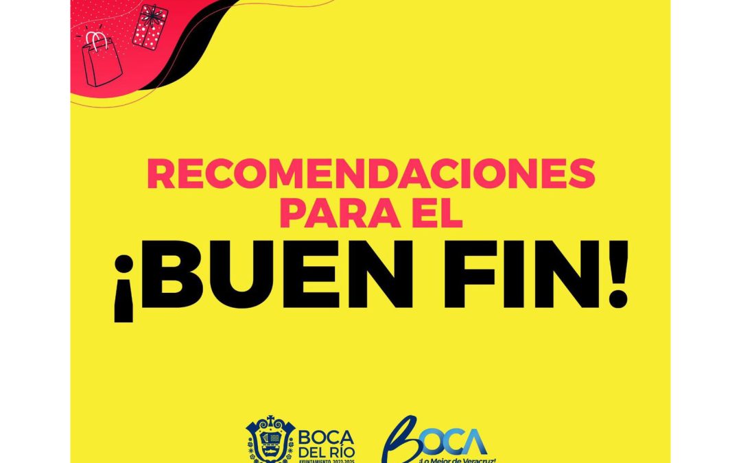 Boca del Río vivirá una jornada de reactivación económica en el Buen Fin 2022