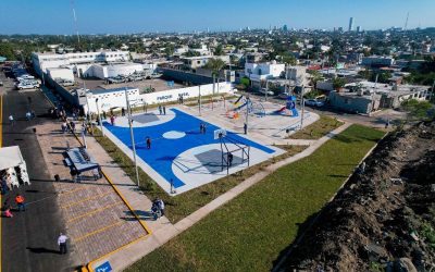 Inaugura el Alcalde JM Unánue, el Parque Público Naval en la Ampliación Miguel Alemán