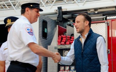 Entrega Alcalde Juan Manuel Unánue equipamiento a Bomberos Conurbados de Boca del Río