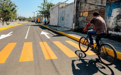 Entrega Alcalde JM Unánue Colector Sanitario y Pavimentación Asfáltica en la colonia Miguel Alemán