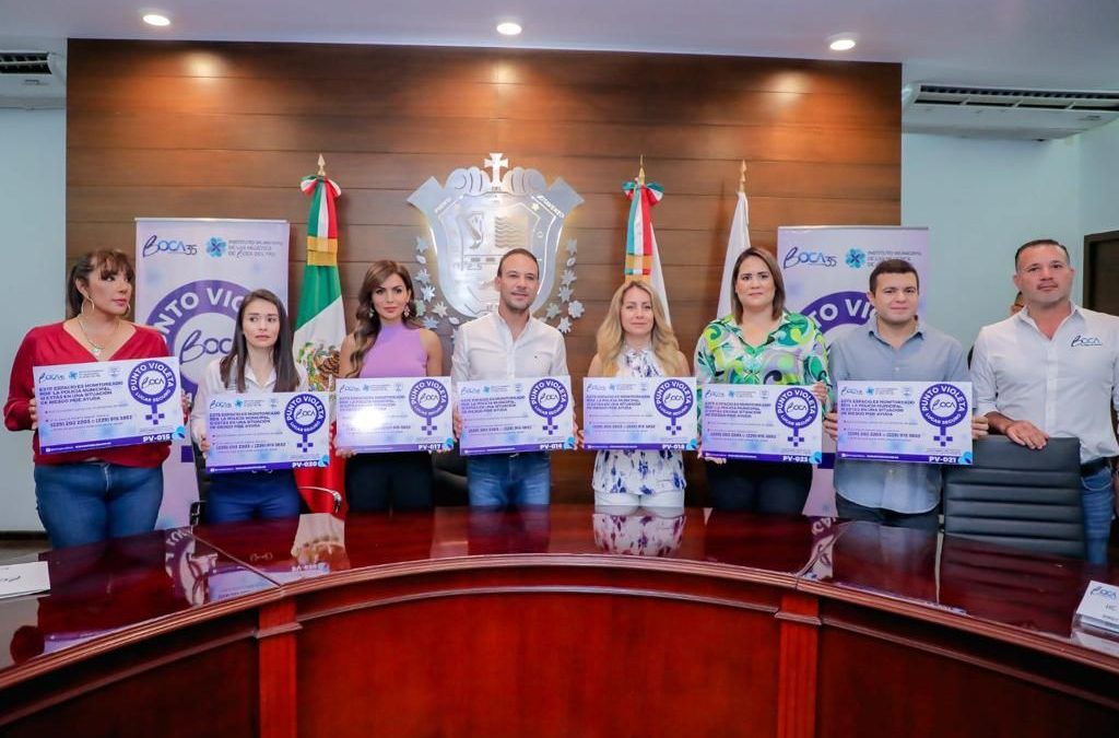 Alcalde JM Unánue pone en marcha el programa preventivo “Puntos Violeta”