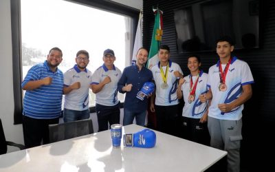 Reafirma Alcalde Juan Manuel Unánue su compromiso con atletas boqueños