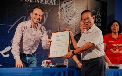 Entrega Alcalde JM Unánue reconocimientos a personal docente de la Escuela Federal José Azueta