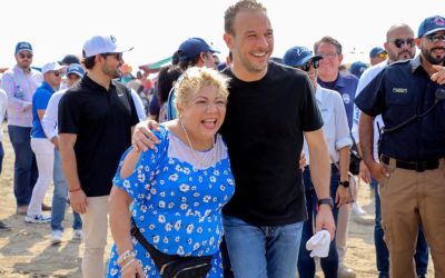 Supervisa Alcalde JM Unánue zona de playas; reporta ocupación hotelera del 100 por ciento en Boca del Río