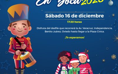 Invita Alcalde Juan Manuel Unánue al “Desfile Navideño en Boca 2023”