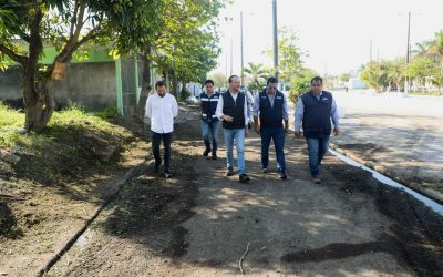 Alcalde JM Unánue responde a la confianza de sus gobernados realizando más obra pública