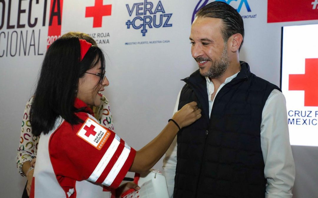 Se suma Alcalde JM Unánue a la Colecta Nacional 2024 de la Cruz Roja Mexicana
