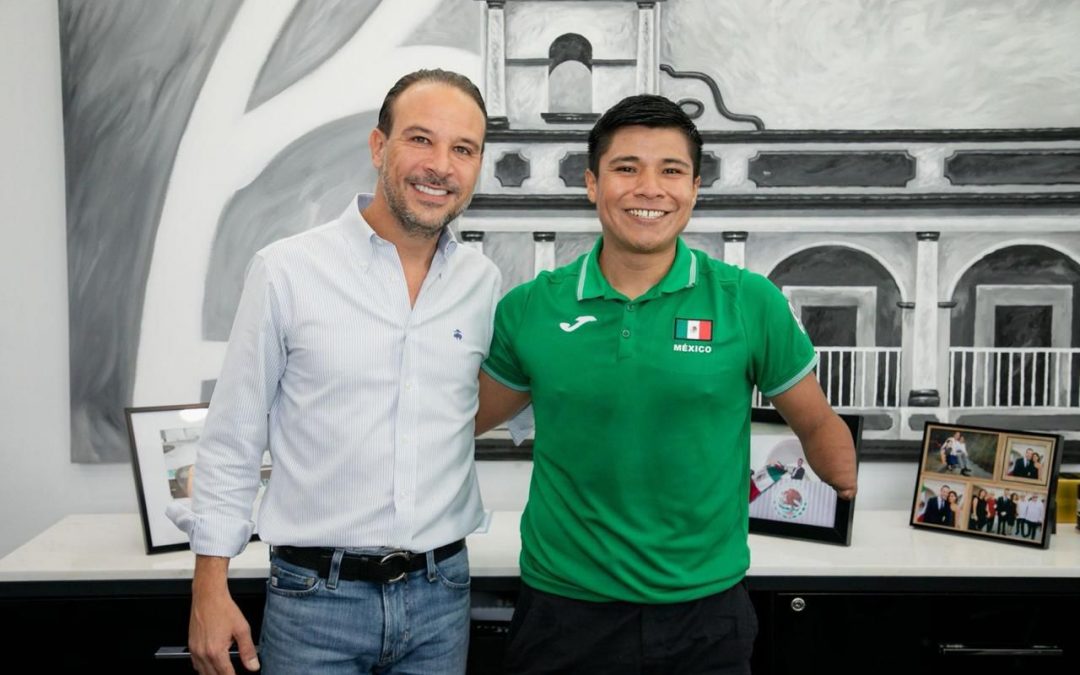 Alcalde JM Unánue desea éxito a Eliezer Buenaventura rumbo a los Juegos Paralímpicos de París 2024