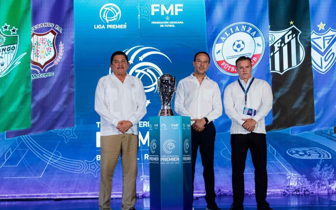 Boca del Río da la bienvenida al Torneo Internacional de Fútbol Premier Veracruz 2025: Alcalde JM Unánue