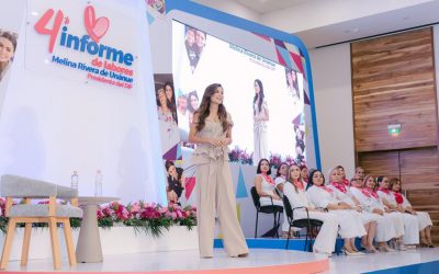 Presenta Melina Rivera de Unánue su Cuarto Informe de labores